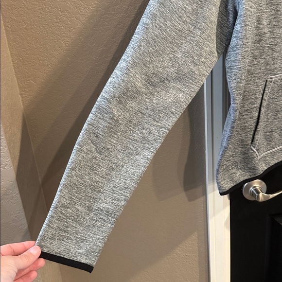 Nike Athletic Performance Gray Softball Swoosh Hoodie - Picture 3 of 4